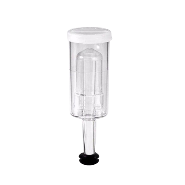 Airlock 3 Piezas con Corcho Sanitario y Arandela