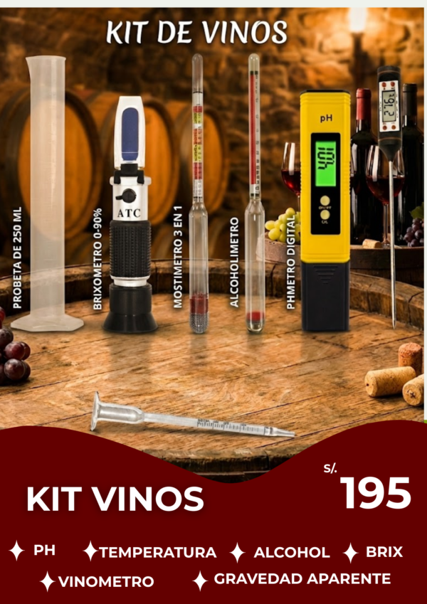 Kit Bebidas Alcohólicas Pro