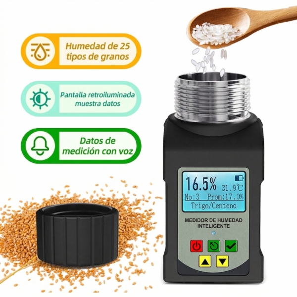 Medidor de Humedad para Granos MG-Pro